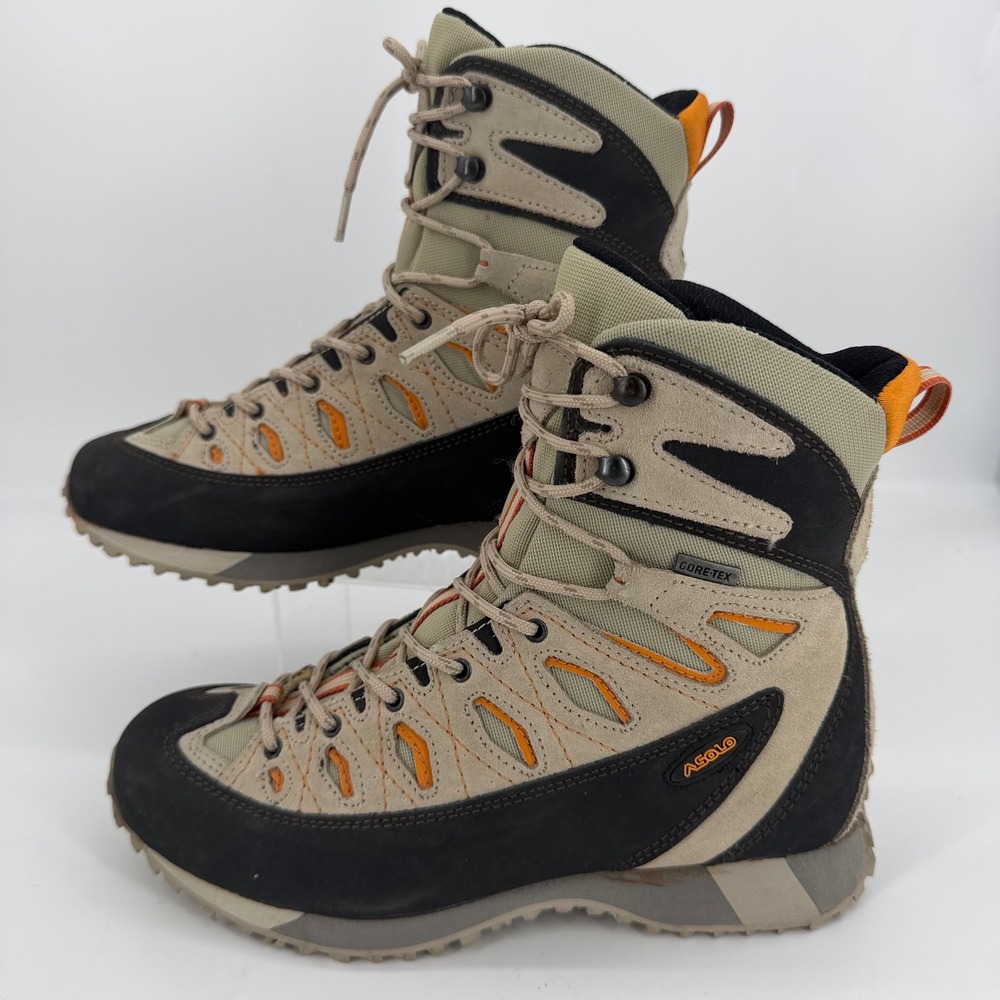 Asolo Alliance GTX Womens Hiking Boots Gore-Tex Tan Black Size 6 US 37.5 EU